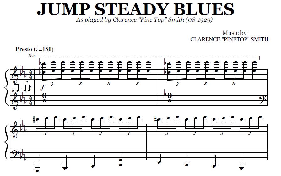 "Pine Top" Smith - Jump Steady Blues