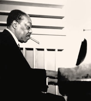 Joe Turner at the piano